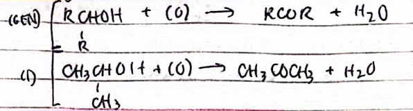 <p>Identify the method used to prepare ketones.</p>
