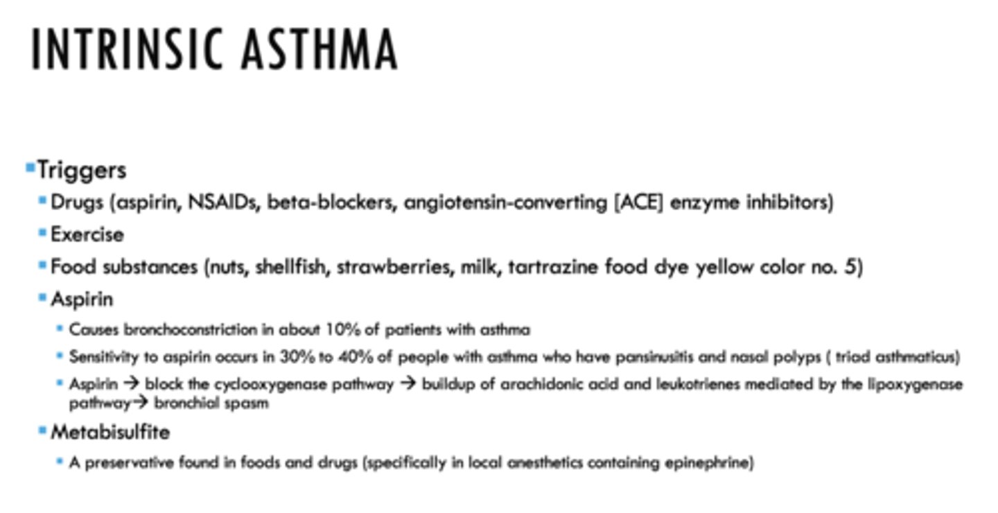 <p>preservative for epi in LA</p><p>*be cautious of local with epi in pts who are sensitive to sulfite presrvatives</p>