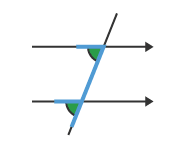 <p>What parallel line angle rule is this?</p>