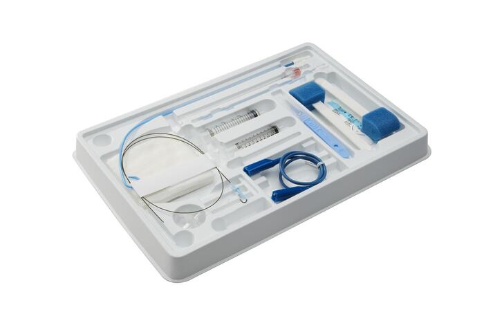 <p>Medical simulation kits designed for training in the procedure of inserting a needle into the pericardial sac to relieve fluid buildup around the heart. </p>