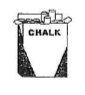 <p>chalk</p>