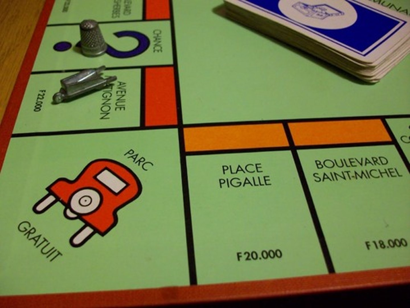<p>A game (Scrabble, Monopoly, poker...)</p>
