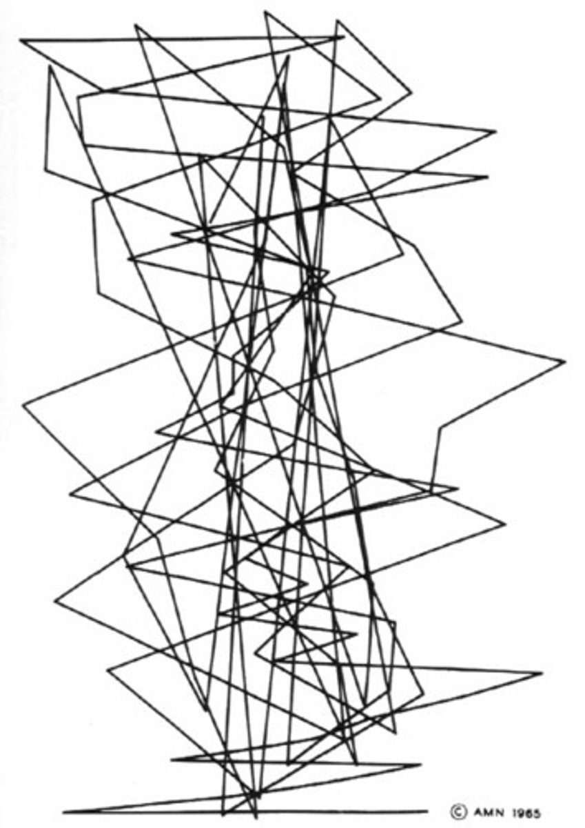 <p>A. Michael Noll, an American engineer and professor, and a pioneer in digital computer art and 3D animation</p>