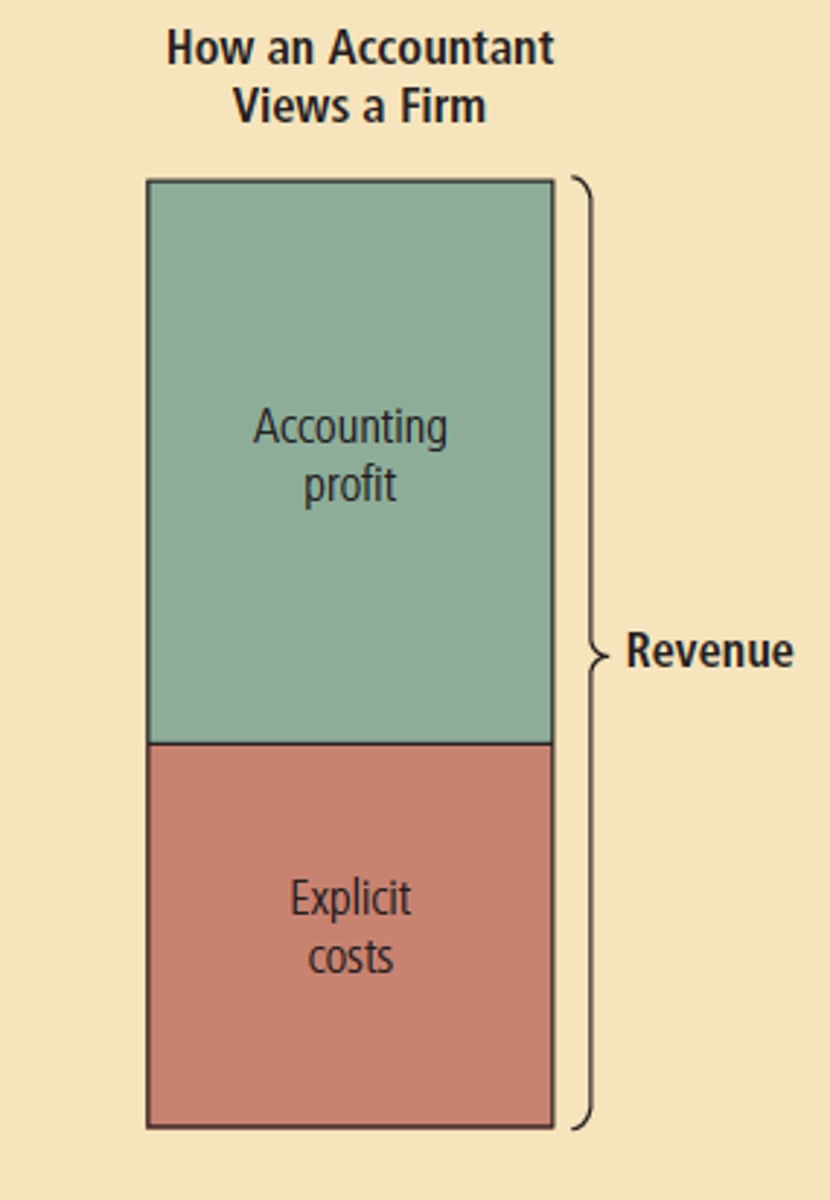 <p>total revenue minus total explicit costs only</p>