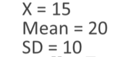 <p>In Lebron’s basketball class most students would score 20 hoops in 10 minutes. However, Lebron was only able to score 15 hoops in 10 minutes (womp womp). The average deviation between the students in the basketball classes scores was 10. </p>