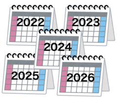 <p>ทุกปี</p>