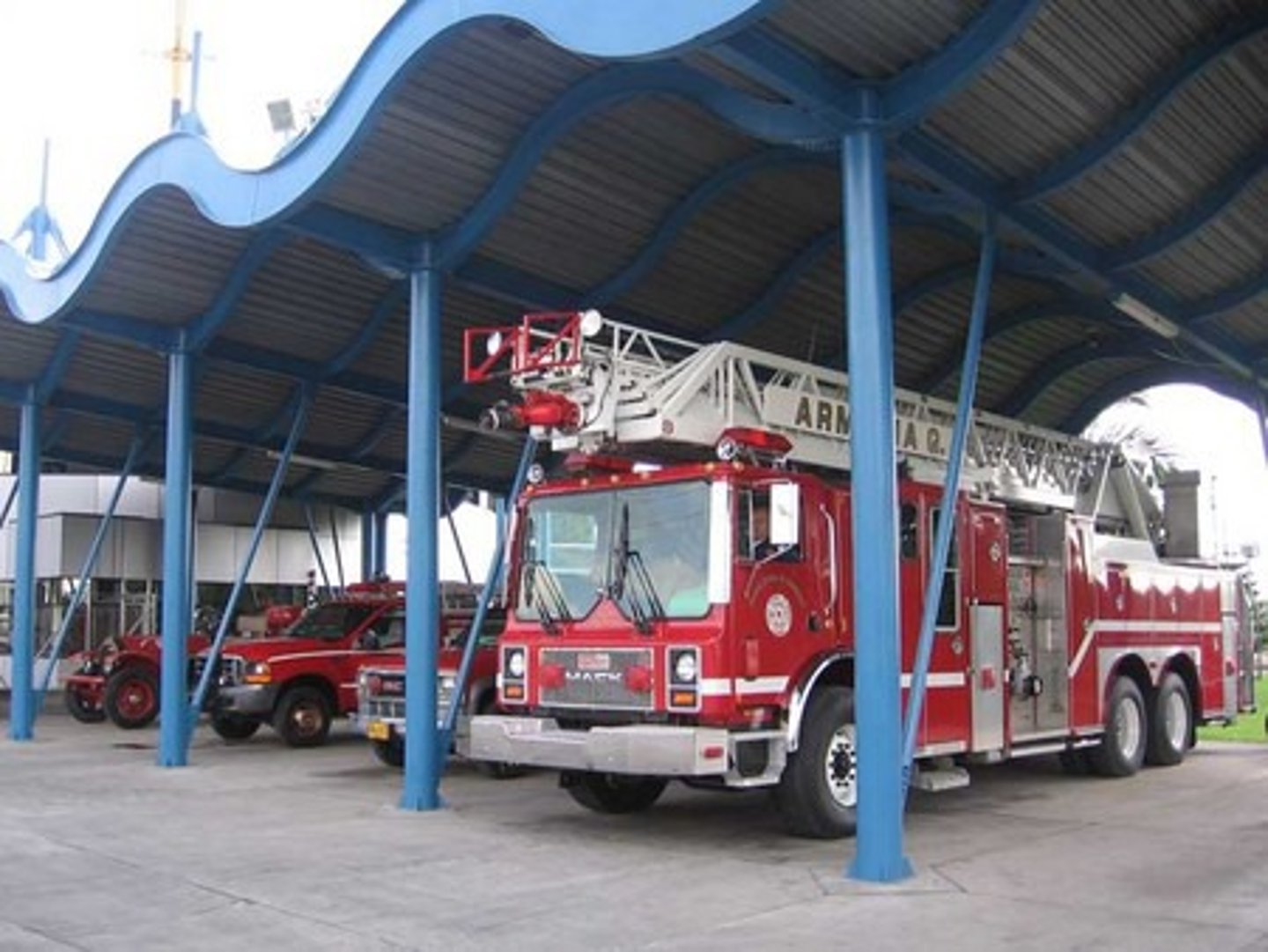 <p>the fire station</p>
