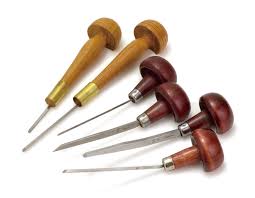 <p>The main tools used for engraving, pushed forward to cut a sharp, V-shaped groove in the metal.&nbsp;</p>