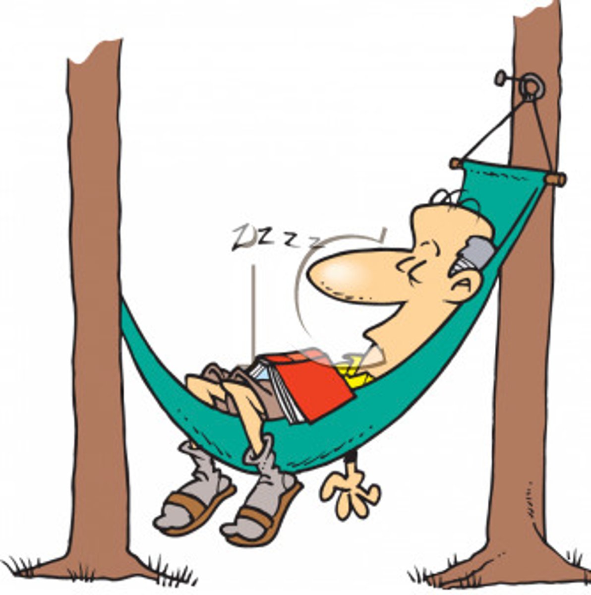 <p>he rested</p>