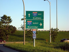 road sign