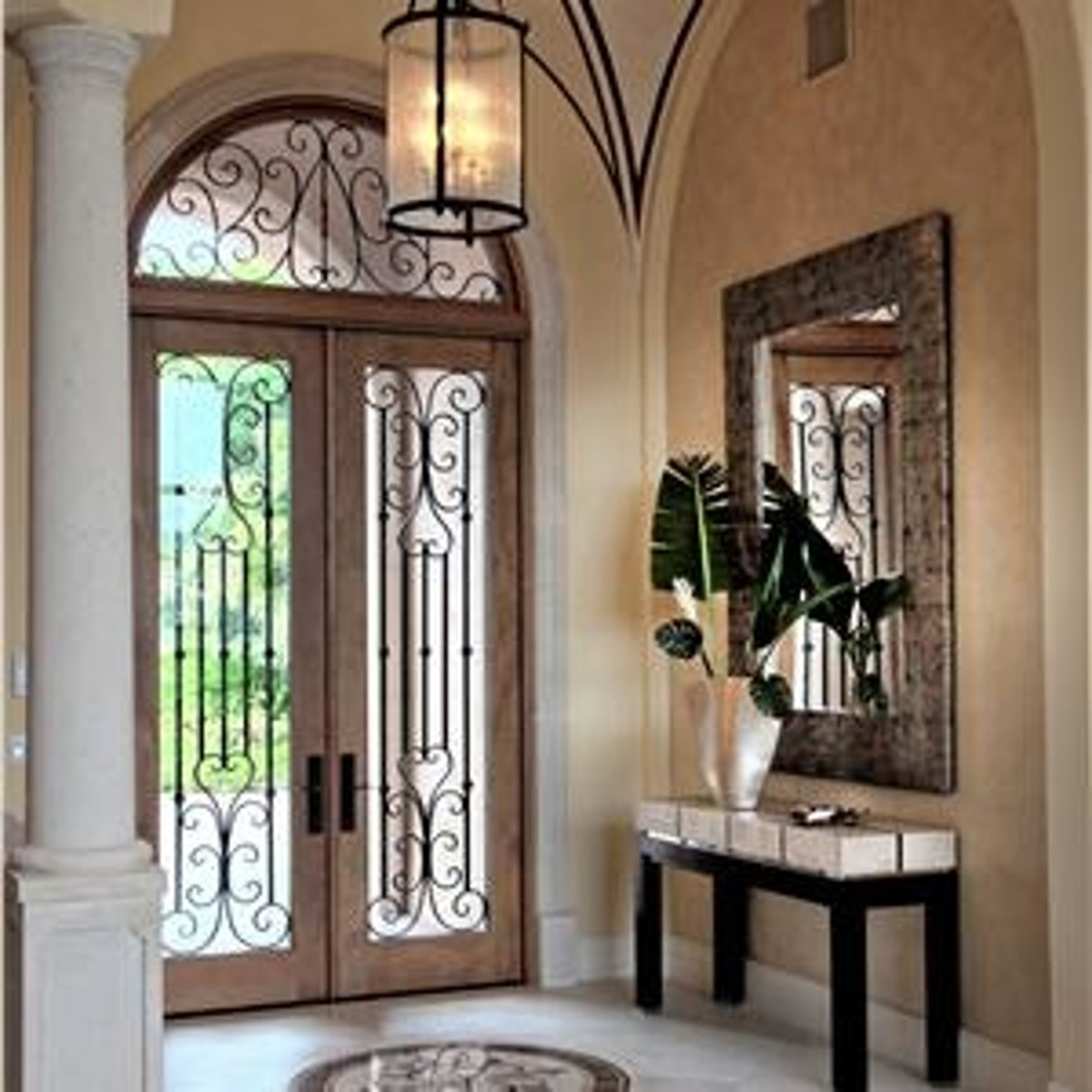 <p>a foyer</p>