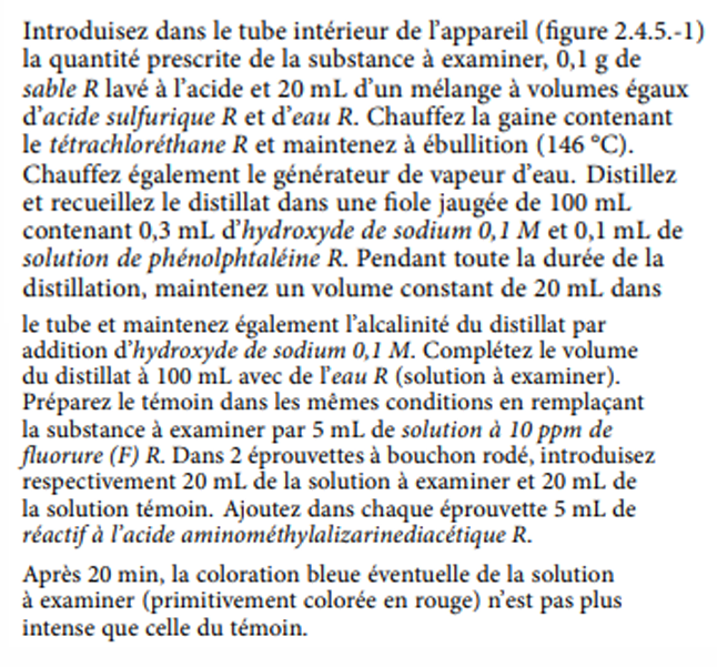 <p>fluore (fluorures)</p>
