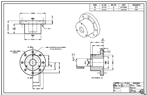What type of drawing is shown?
