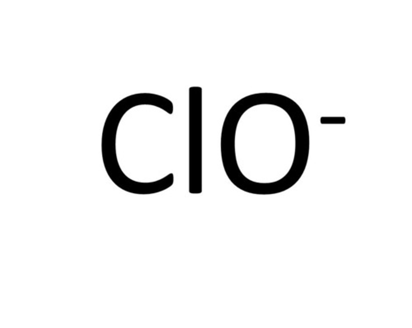 <p>ClO-</p>