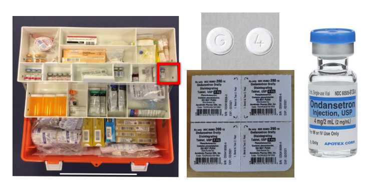 <p>Ondansetron (Zofran)</p>