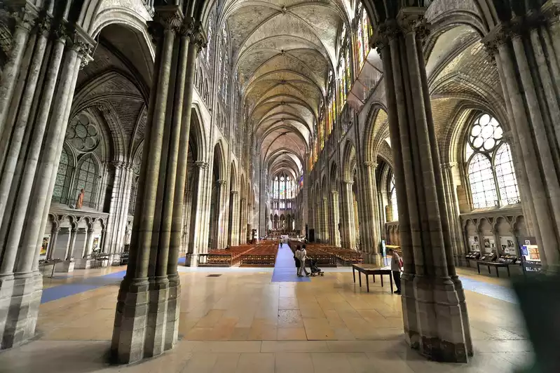 <p><span><span>Abbey Church of St. Denis</span></span></p><p><span><span>don’t know</span></span></p><p><span><span>French Gothic</span></span></p>