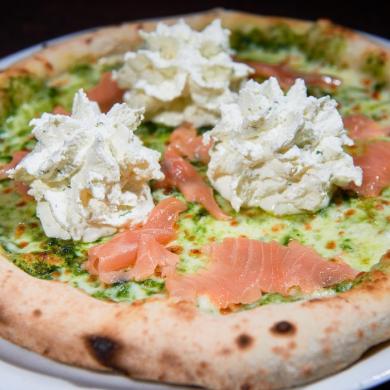 al Salmone con arugula