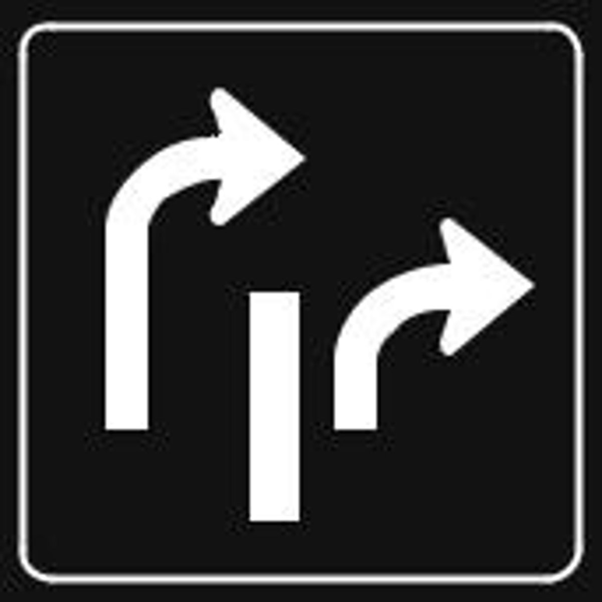 <p>only when indicated by pavement markings or traffic control signs</p>