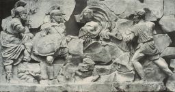 <p>Punishment of Tarpeia</p>