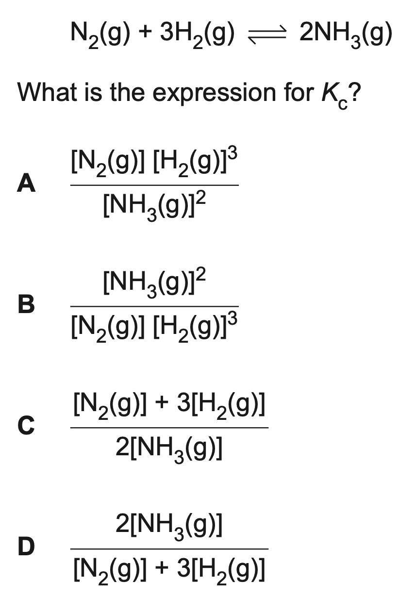 <p>The reversible reaction below is at equilibrium</p>