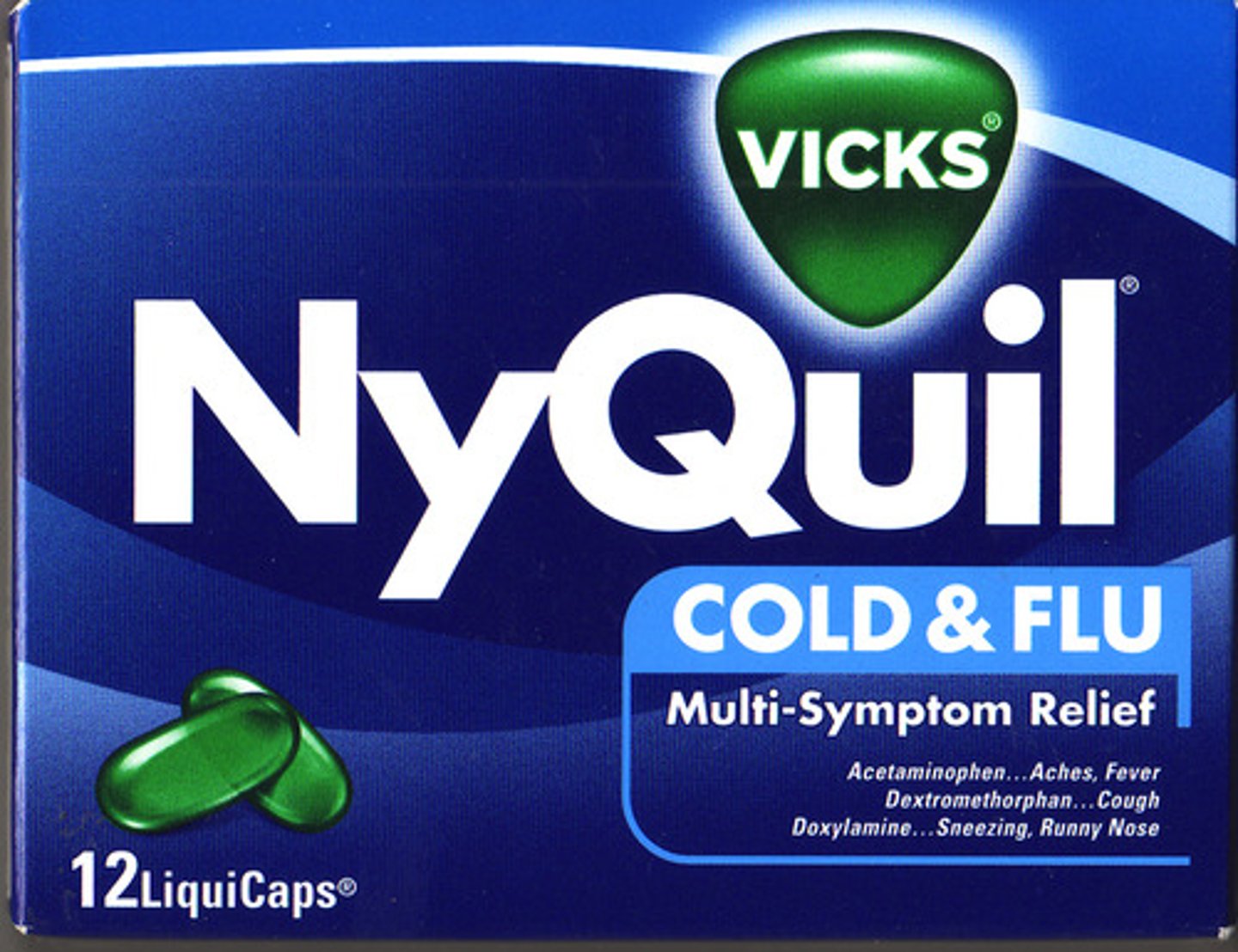 <p>Acetaminophen, Dextromethorphan, &amp; Doxylamine</p><p>Analgesic / Antipyretic / Antitussive / Antihistamine</p><p>Allergies, common cold, flu</p>