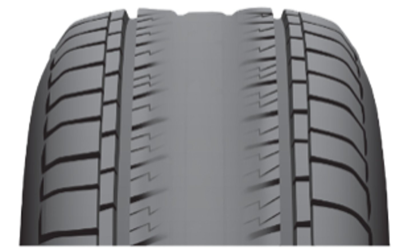 <p>Overinflation: Caused by driving on overinflated tires for long periods of tire and results in center tread wear</p>