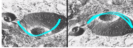<p>sense of form</p><p>monocular cue</p><p>using light and shadows to perceive form depth/contours – crater/mountain.</p>