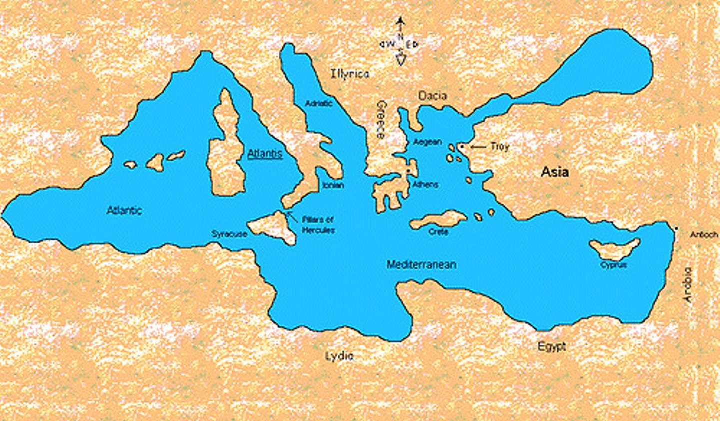 <p>"our sea" - the Mediterranean to the ancient Romans</p>