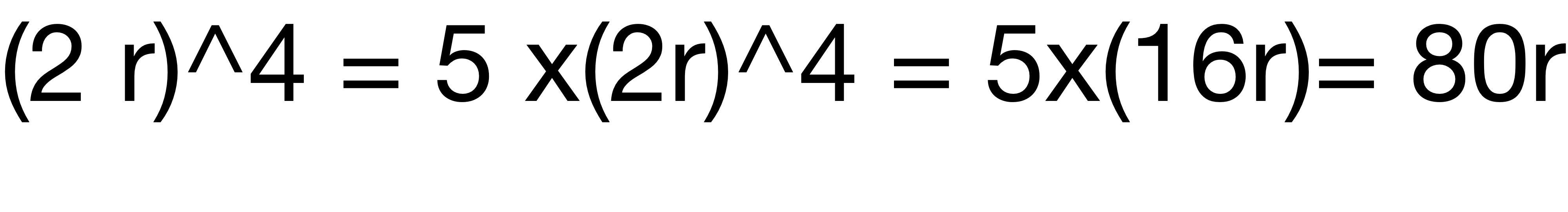 <p>poiseuilles law defines Kh = (pi r^4)/ 8n </p><p>80 times higher because the branch as 5x the conduits (which are 2x wide) so 5 x (2r)^4 </p><p>= 5 x (16r) = 80r</p>