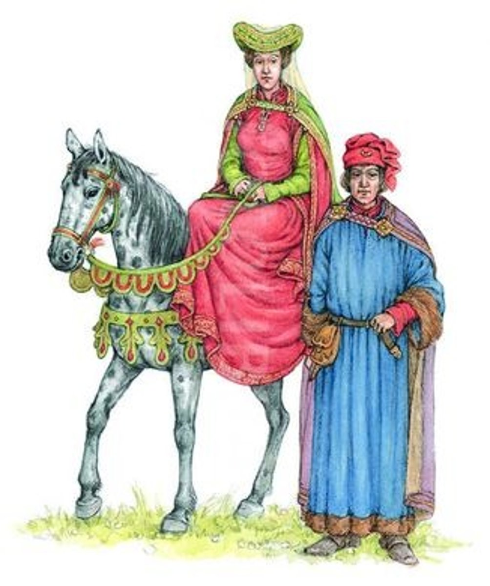 <p>Both the lord and the lady waver, depending on the part of the plot, in their loyalty and assistance to Gawain.</p>
