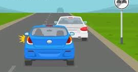 <p>Ensure the <strong>road ahead is clear</strong>.</p>