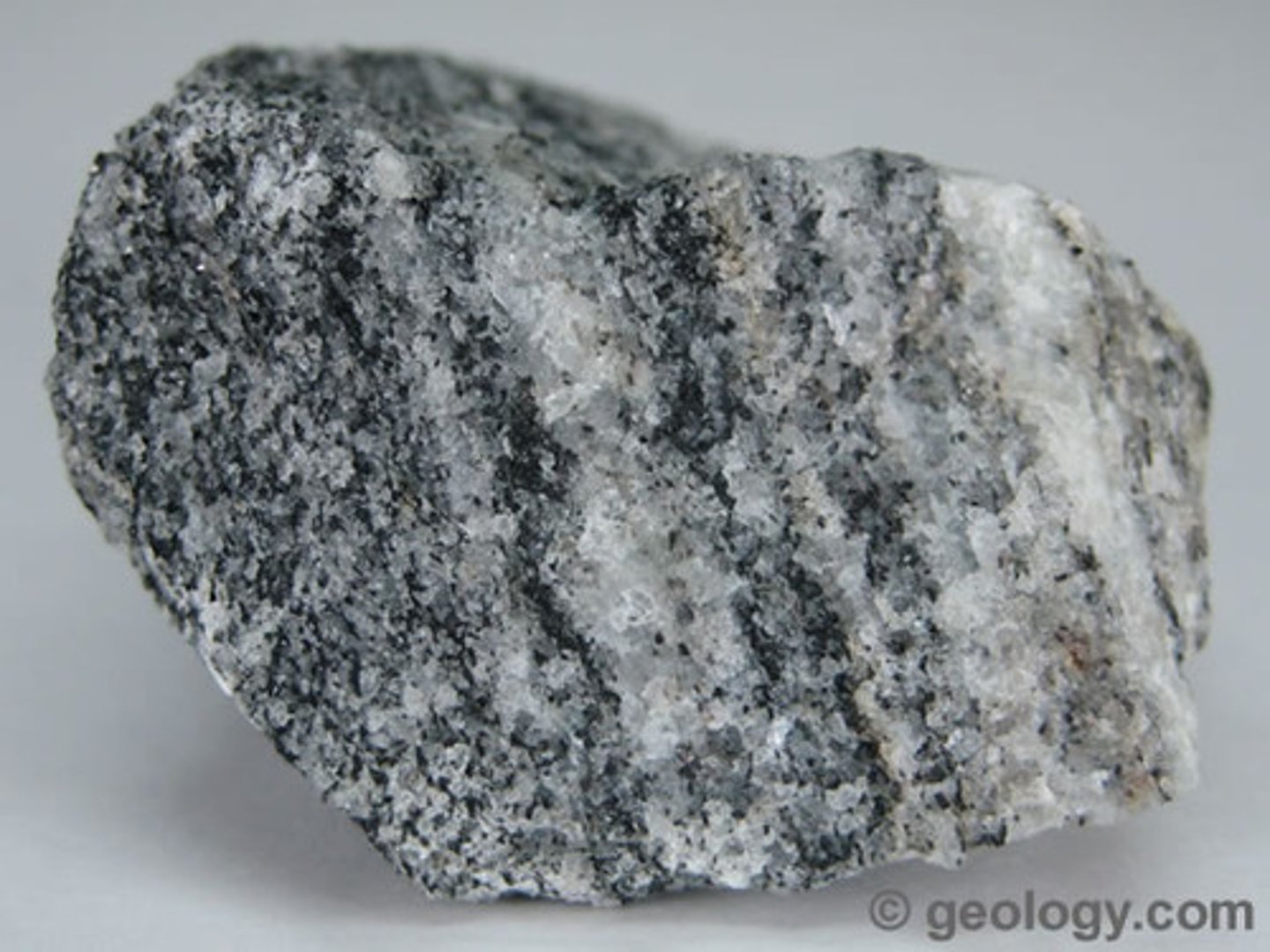 <p>thin layers that look like stripes on a rock</p>