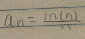 <p>Determine if the sequence is convergent or divergent</p>