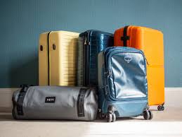 <p>The bags, suitcases, or other items that a person carries while traveling.</p><p>"She packed her luggage and went to the airport for her flight."</p>