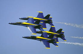 <p>Blue angels fly with computers ( not with their own hands ) </p><p>→ Because they <strong>can’t fire fast enough frequency of action potential</strong> to have the reaction time <strong>needed</strong> to <strong>move at</strong> the <strong>plane’s insanely fast speeds</strong></p>