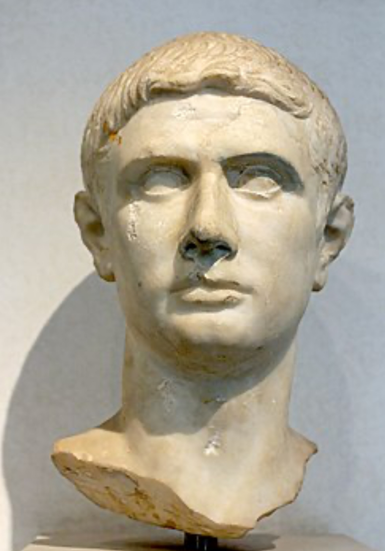 <p>What was Marcus Brutus doing in August 45 BC?</p>