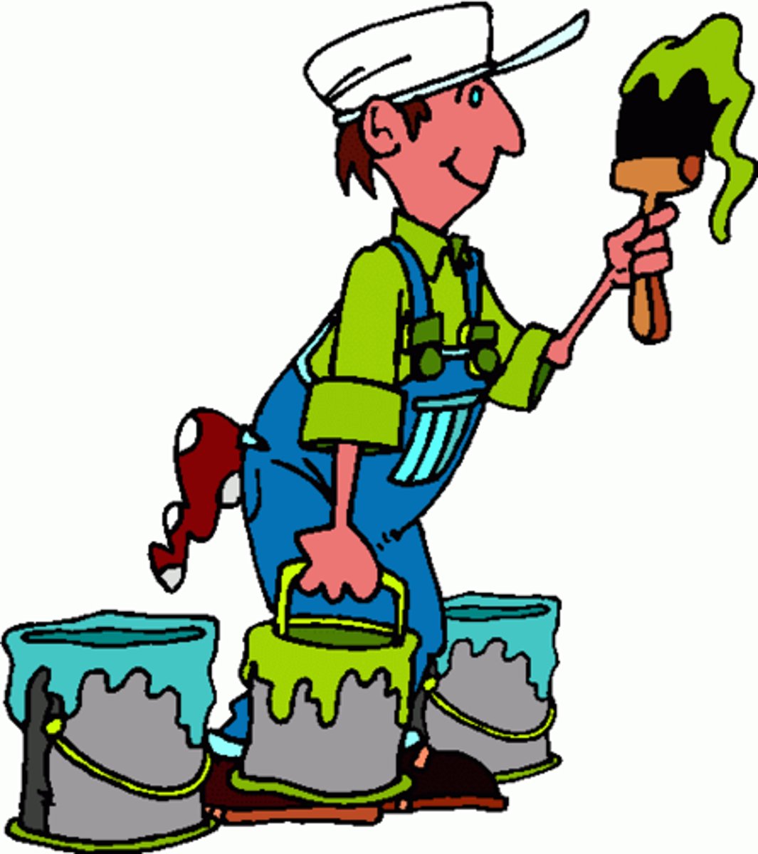 <p>painter (m)</p>
