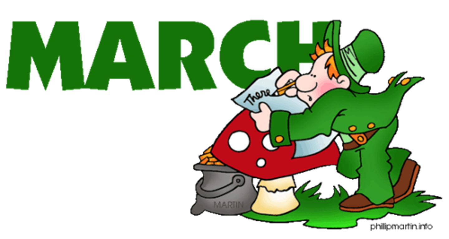 <p>March</p>