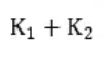 <p>K1 + K2</p>