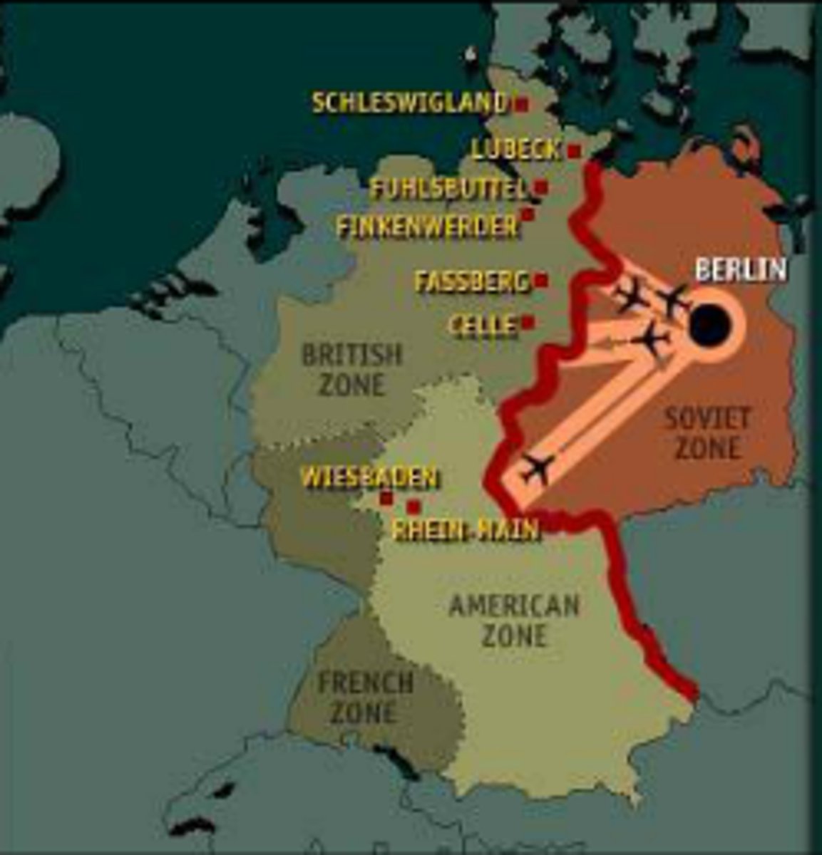 <p>an act or means of sealing off a place to prevent goods or people from entering or leaving.</p>