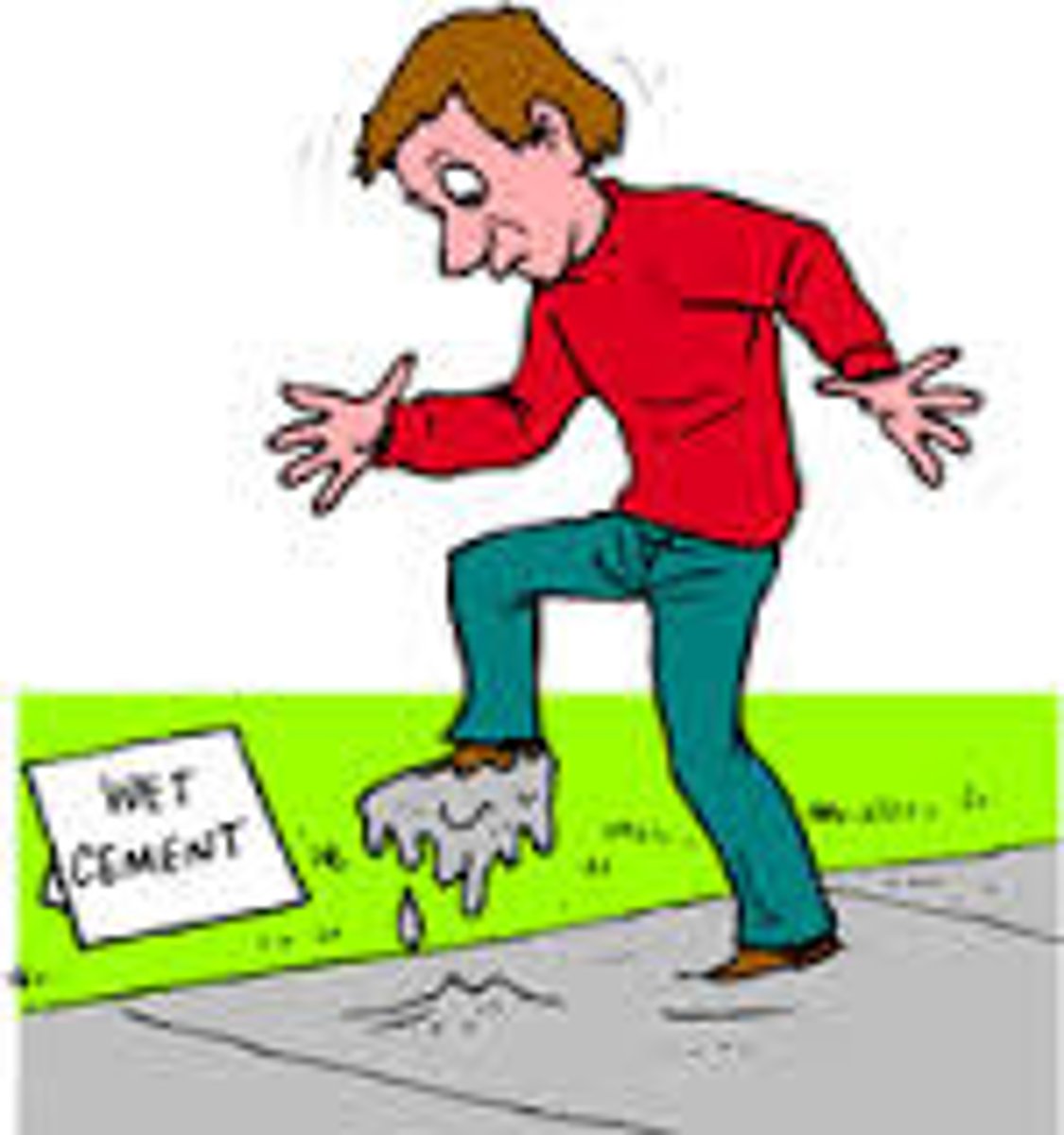 <p>to screw up</p>
