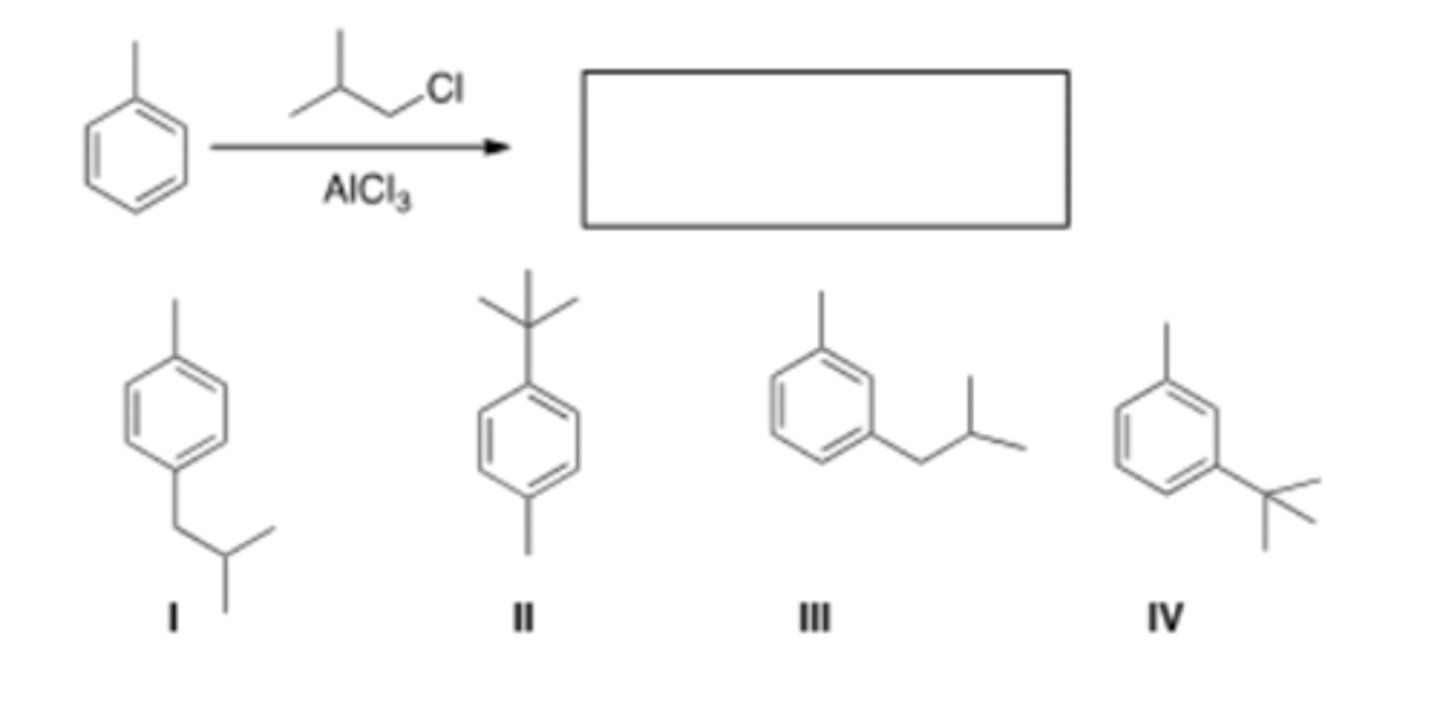 <p>17) What is the major organic product obtained from the following reaction?</p>