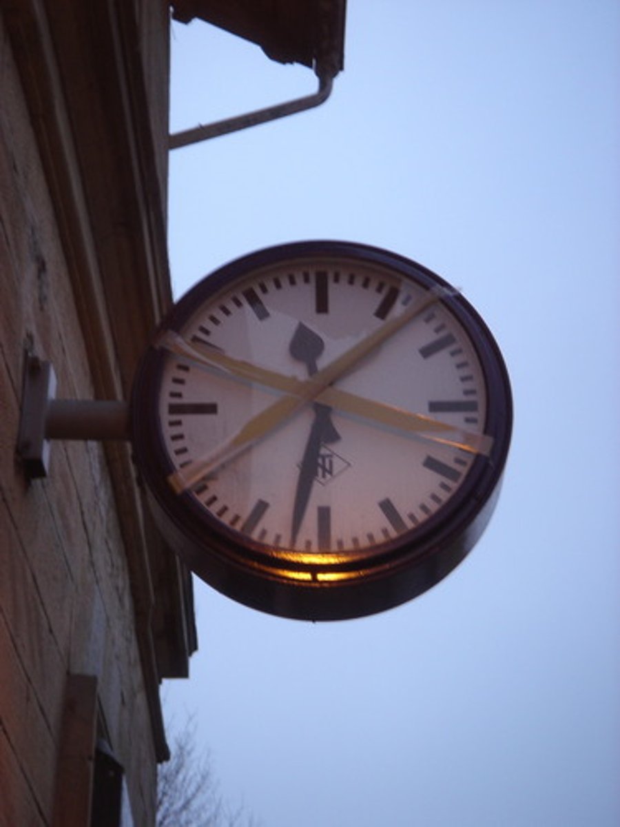 <p>the clock</p>