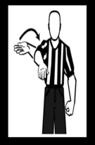 <p><strong>What Basketball Violation does this hand signal imply?</strong></p>