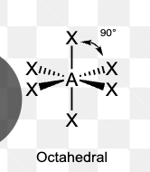 <p>Octahedral </p><p></p>