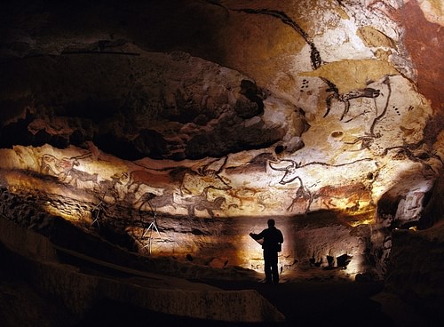 <p>A network of caves in France, known for its 600 parietal wall paintings depicting megafauna of the Upper Paleolithic</p>