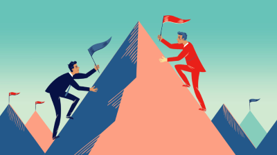 <p>involving competition</p>
