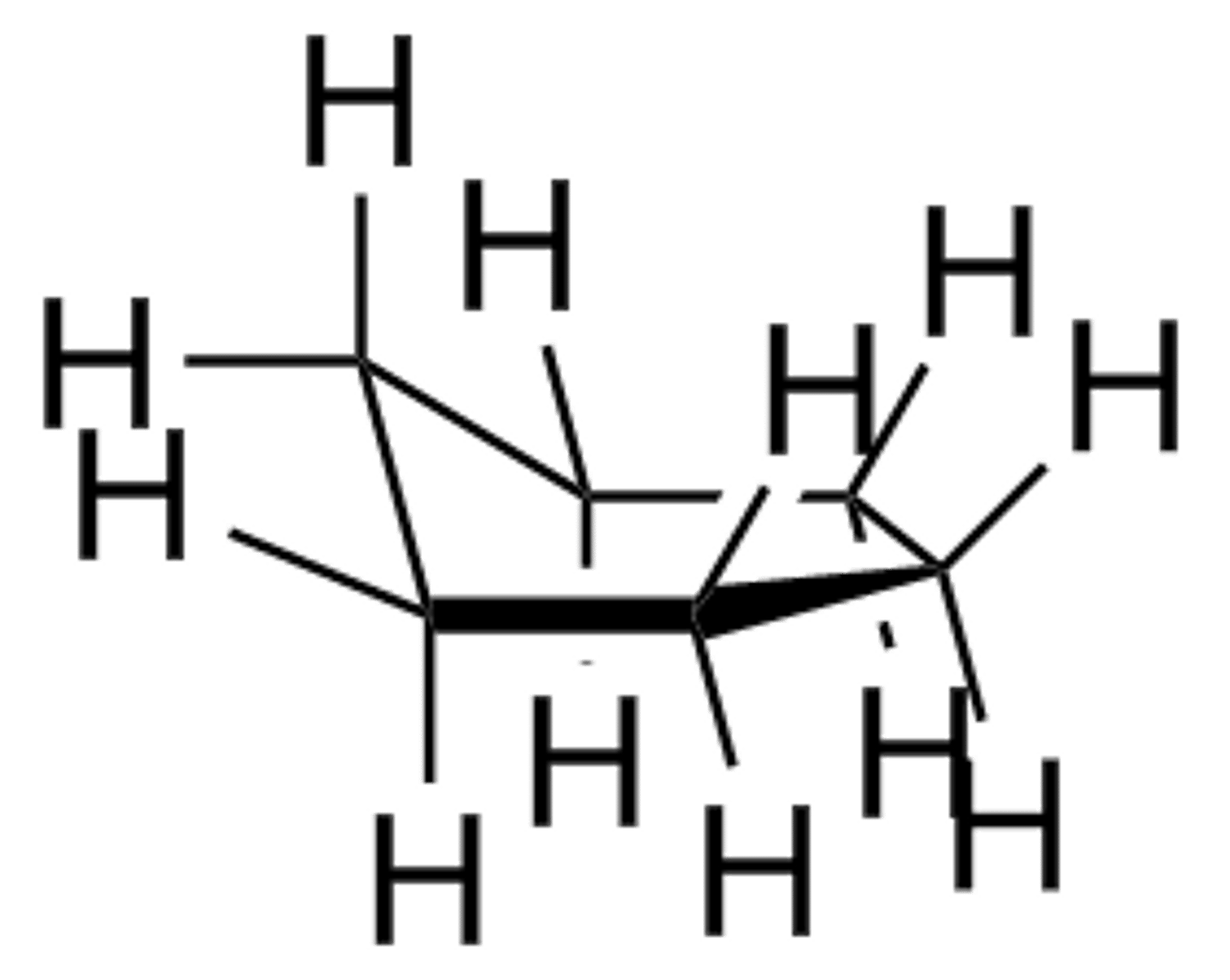 <p>the unstable conformation halfway between the chair conformation and the boat conformation; highest energy</p>