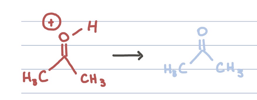 <p>Protonated Ketone</p>