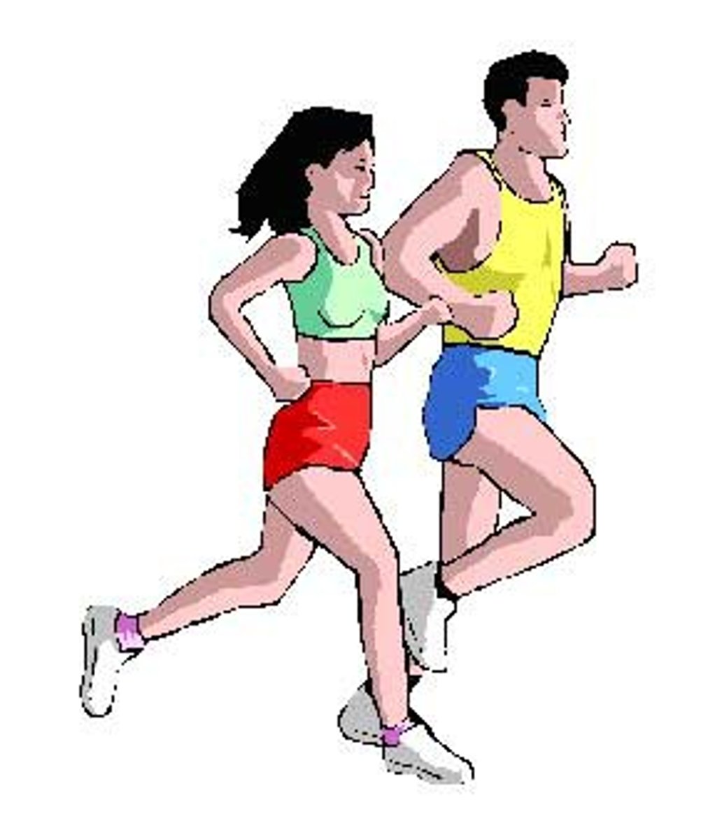 <p>correr lentamente</p>